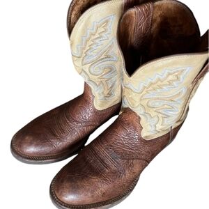 Twisted X Men's 13D Western Brown Performance Boots Elephant Print